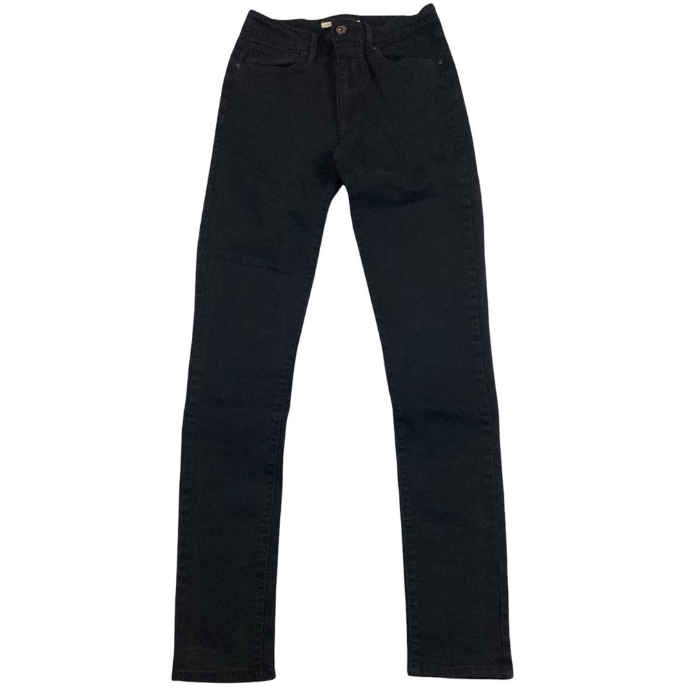 Levi’s 721 High Rise Skinny Jeans Black - Picture 3 of 9